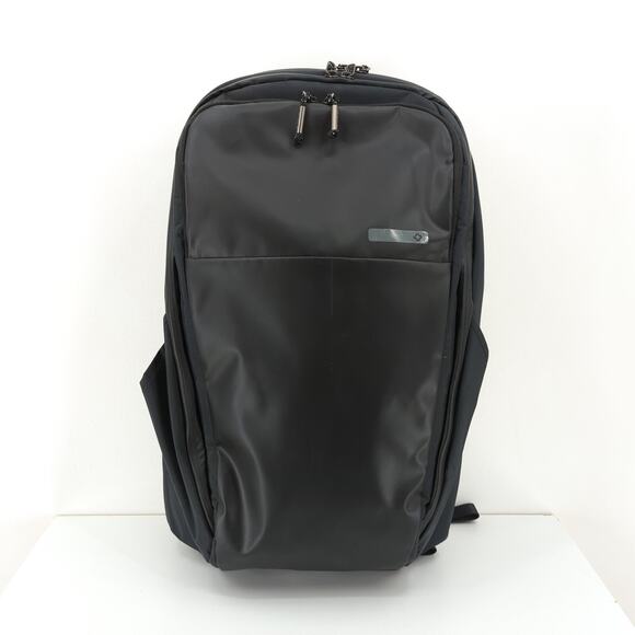 Samsonite Valt Collection Deluxe Backpack Black 120800-1041 RARE NEW FLAW - Picture 1 of 11